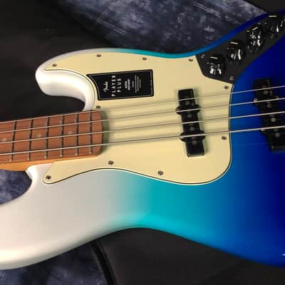 MINT! 2022 Fender Player Plus Active Jazz Bass - Belair Blue - Authorized Dealer - In-Stock! Gig Bag image 3