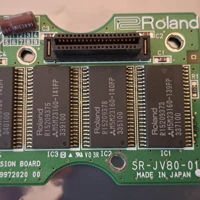 Roland SR-JV80-01 POP Expansion Board - recapped image 2