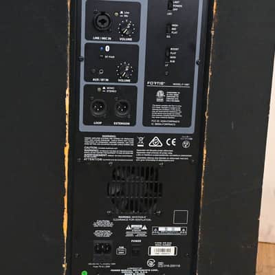Fender Fortis F-15BT 15" 1300W 2-Way Powered Loudspeaker CG01VGT image 7