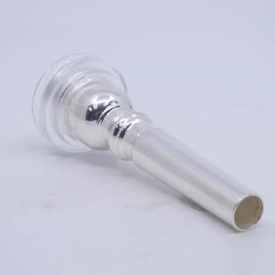 ACB 1.5CS Trumpet Mouthpiece with a Clear Acrylic Rim - Silver/Acrylic image 3