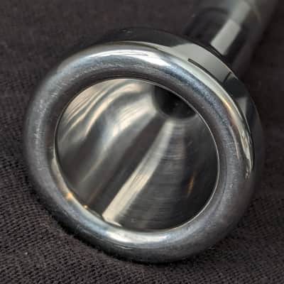 Giddings & Webster Boreas Stainless Steel Trombone Mouthpiece image 3