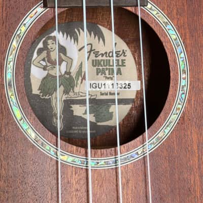 Fender Pa'ina Tenor Ukulele 2009 - 2014 - Natural image 2