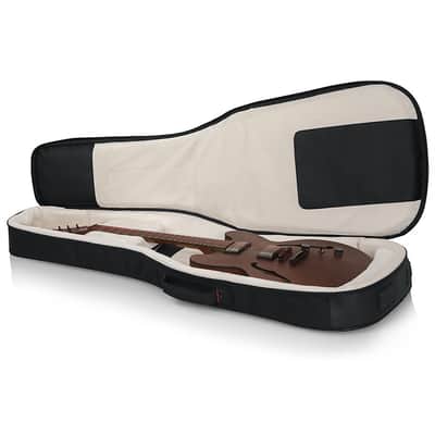 Cases Cases Semi-Hollow Flying V Style Electric Guitar Protective Carry Gig Bag image 3