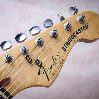 FENDER USA Dan Smith 82' Stratocaster Two Knob " Natural + Rosewood" (1982) image 11