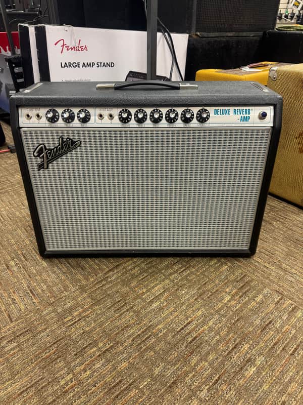 Fender '68 Custom Deluxe Reverb Combo Guitar Amp image 1