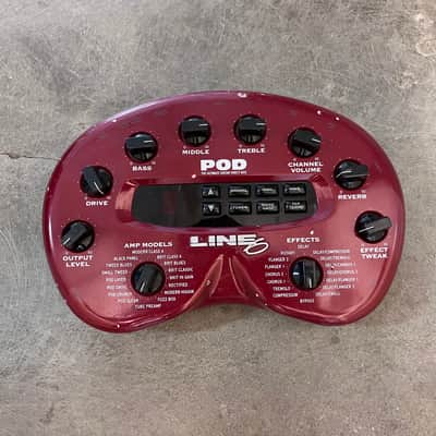 Line 6 POD 90s / 2000s - Red image 1