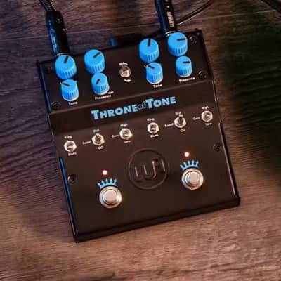 Warm Audio Throne of Tone; A Tribute To Two Of The Greatest Mid-Gain Amp-Inspired Circuits Of All Time Together In One Pedal image 1