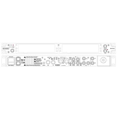 Synergy SYN-2 Rack Mount Preamp with 2 Module Slots 2017 - Black image 6