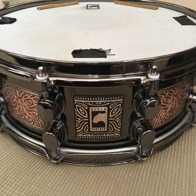 Mapex Black Panther Mayan Snare Drum, Beyond Shimano Black Limited Edition (Only 1 of 2 Ever Made!) image 3