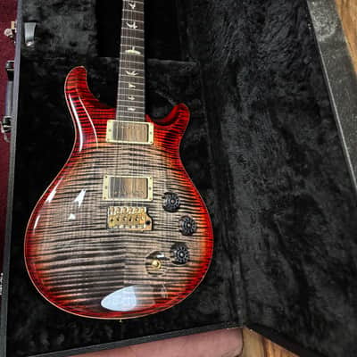 2022 PRS DGT 10-Top Charcoal Cherry Burst w/case image 25