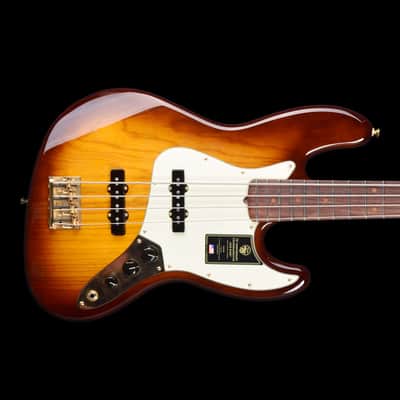 Fender 75th Anniversary Commemorative Jazz Bass 2020 - 2-Color Bourbon Burst image 1