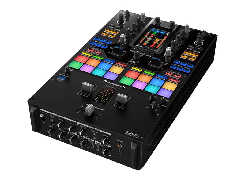 Pioneer DJ DJM-S11 Professional 2-Channel Scratch Style Mixer for Serato DJ Pro image 1