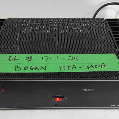 BOGEN MODEL HTA-250 MOS FET POWER AMP image 2