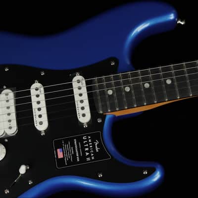 Immagine Fender American Ultra II Stratocaster HSS - EB NBL (#989) - 3
