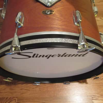 Slingerland Vintage Drum Kit, Jazz Sizes, Custom Features, Immaculate Set! image 9