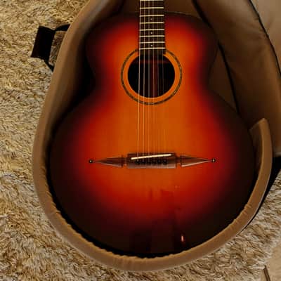 Rick Turner Custom 12-Fret Acoustic (2001) – Hand-Signed by Rick Turner – Walnut & Spruce – 18V Turner Electronics – 1 of 2 Built image 18