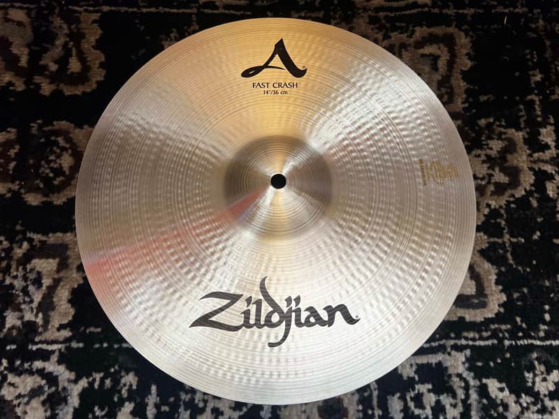 Zildjian 14" A Series Fast Crash Cymbal - Traditional image 1