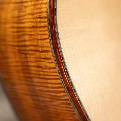Santa Cruz 000 45 Style Acoustic Guitar - Old Growth Adirondack/Koa with Hardshell Case image 14