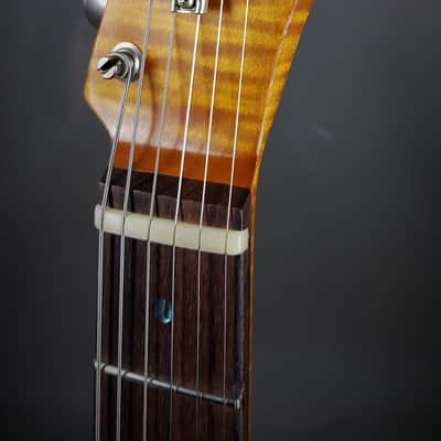 Manuel Ali Guitars Custom Thinline Relic 2020 relic black image 9