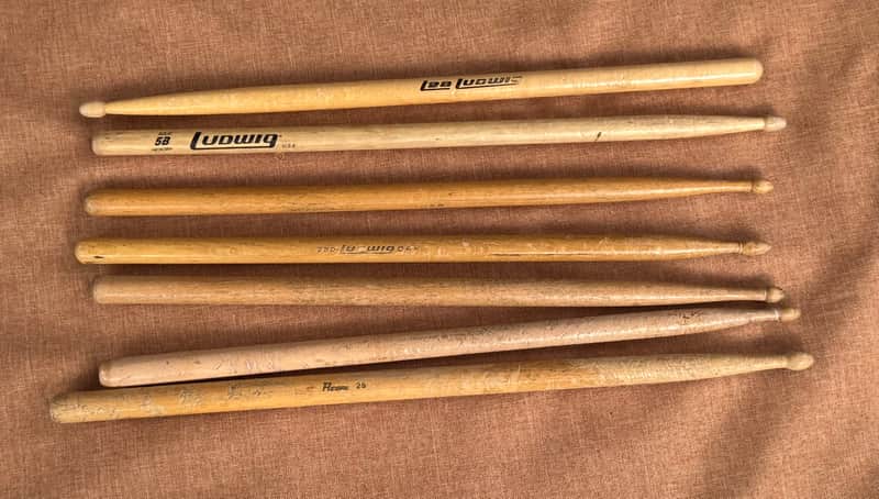 Ludwig Mixed Lot Vintage Drum Sticks 70's 80's image 1