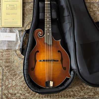 Eastman MD315-A-WN-AB, Adirondack, F-Style, Wide Neck Mandolin In Amberburst W/ Gig Bag & Free Pro Setup image 17