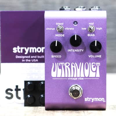 Strymon UltraViolet Vintage Vibe JFET Input TRS Stereo Output Delay Effect Pedal image 7