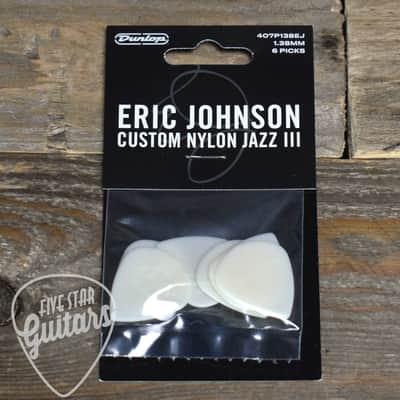 Dunlop Eric Johnson Custom Nylon Jazz III Pick - 6-Pack image 3