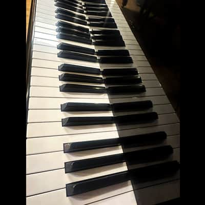 Wurlitzer Baby Grand Piano 5'2" Glossy Black Beautiful Tone image 5