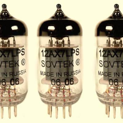 New 3x Sovtek 12AX7LPS / 12AX7 / ECC83 | Trio / Set / Three Tubes | Free Ship