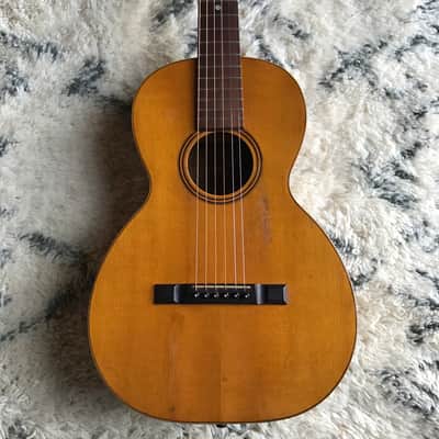 c. 1920 Chicago-made Parlor Guitar by Montgomery Ward & Co image 1