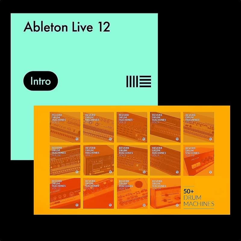 Ableton Live 12 Intro + Reverb Drum Machines Collection image 1