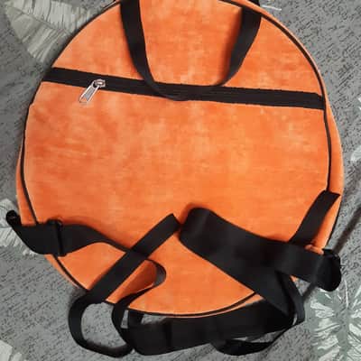 18" inch. VELVET Fabric Handmade Shaman Shamanic wooden frame drum Bag + front One Pocket , Avl. in (4) Four types Hanging belts, Choose any one drum frame bag from the pictures on display image 8