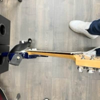 brownsville LH electric guitar blue/white image 7