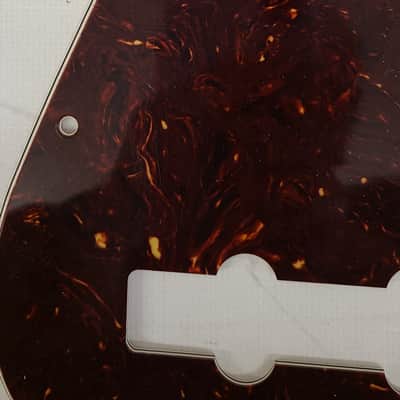 Fender Jazz Bass Guitar 10-Hole Genuine Tortoise Shell Pickguard image 6