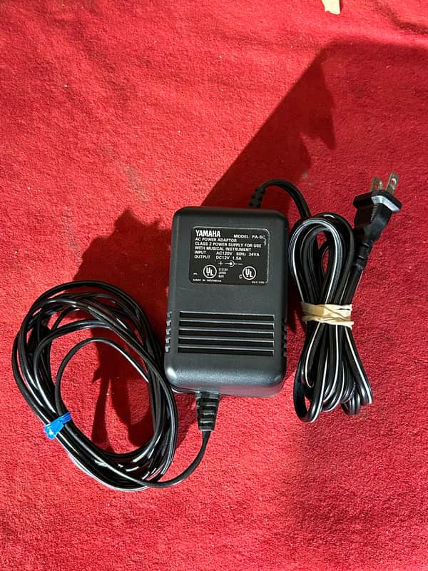 【名機】YAMAHA FX500+純正アダプターPA-5C付 Yamaha PA-5C 12v AC power adapter 2000s - Black | Reverb