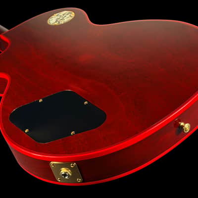 2026 Gibson Les Paul Custom 3A Flame Top Custom Shop Chambered ~ Red Widow image 4