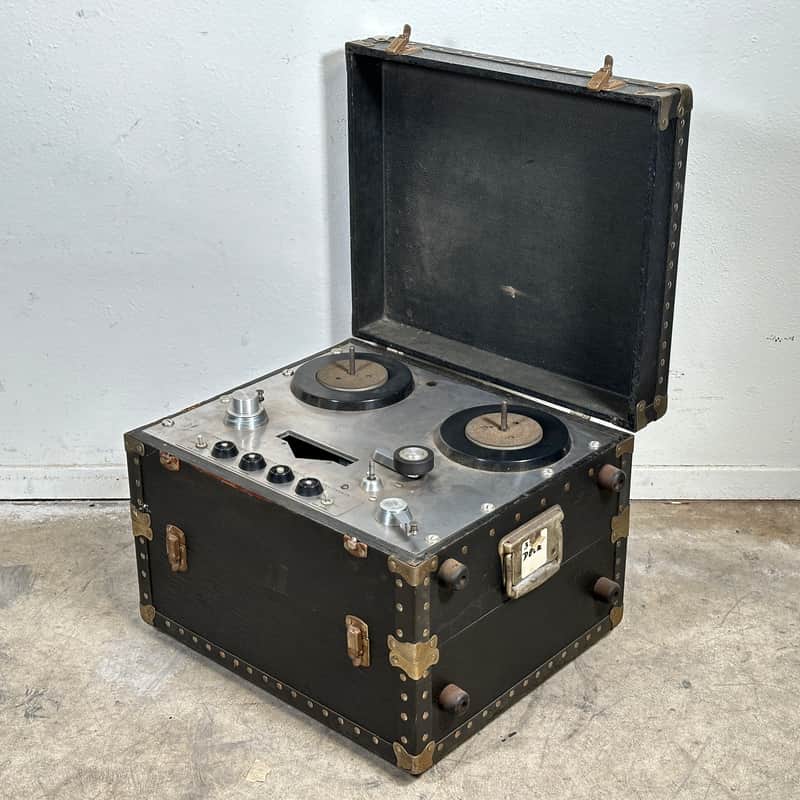 Ampex 350 / 351 Reel To Reel Transport Magnetic Tape Recorder w/ Original Case image 1