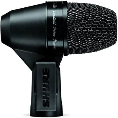 Shure PGA56 Dynamic Microphone with Cardioid Pattern and Swivel-Mount Snare/Tom Design image 2