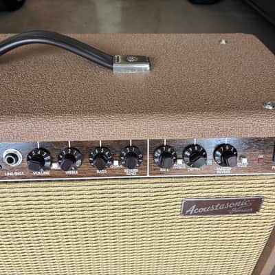 Fender Acoustasonic Junior 2-Channel 2 x 40-Watt 2x8" Acoustic Guitar Amp 1997 - 2003, NICE! image 5
