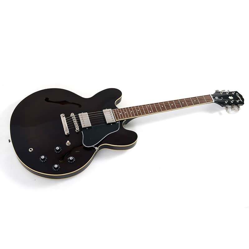 Epiphone Jim James ES-335 Semi-Hollow Electric Guitar Regular Seventies Walnut image 1
