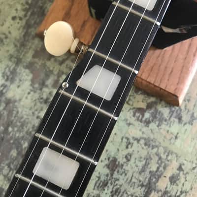 1970s or 1980s Vintage Bently 5 String Resonator Banjo w/Case - Set Up - Very Nice image 5