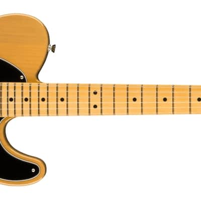 Fender American Professional II Telecaster Electric Guitar, Maple Fingerboard, Butterscotch Blonde w/ Deluxe Molded HSC image 3