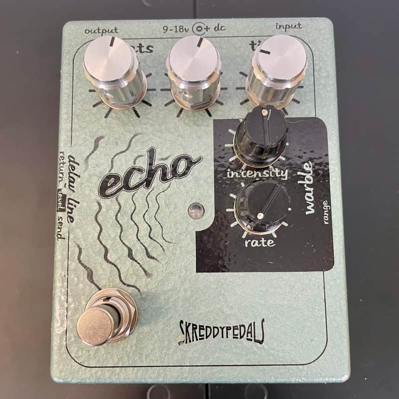 Skreddy Echo Pedal ca.2010 - Green image 1