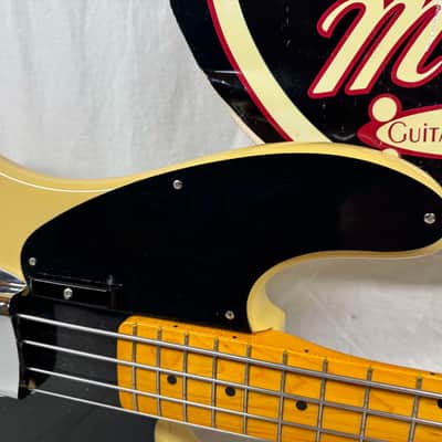 Fender American Vintage II 2 '54 1954 Precision Bass 4-string P-Bass with COA + Case 2022 - Vintage Blonde / Maple neck image 4