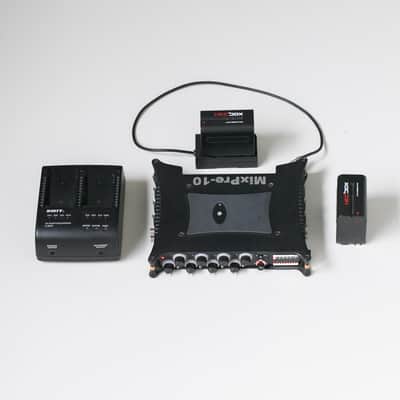 Sound Devices MixPre-10T with 2 external batteries & charger, 32gb SanDisk Ultra memory card and power adaptor. image 2
