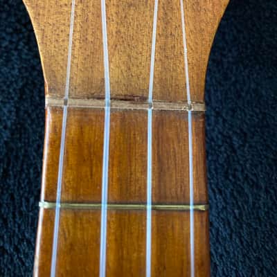 Vintage Jonah Kumalae Hawaiian Solid Koa Soprano Ukulele image 6