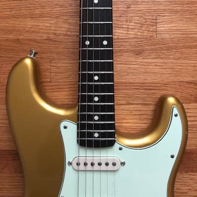 MJT Strat Aztec Gold Eric Johnson pickups image 4