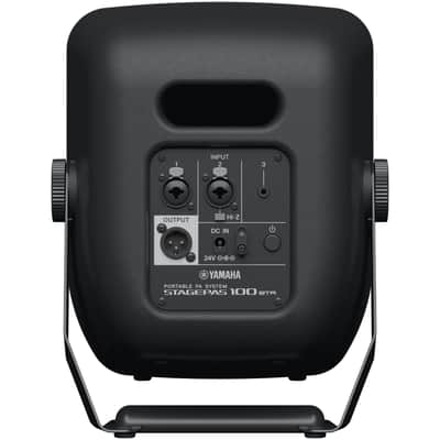 Yamaha STAGEPAS 100 BTR Portable 6.5" Battery Powered PA with 3-channel Mixer image 8