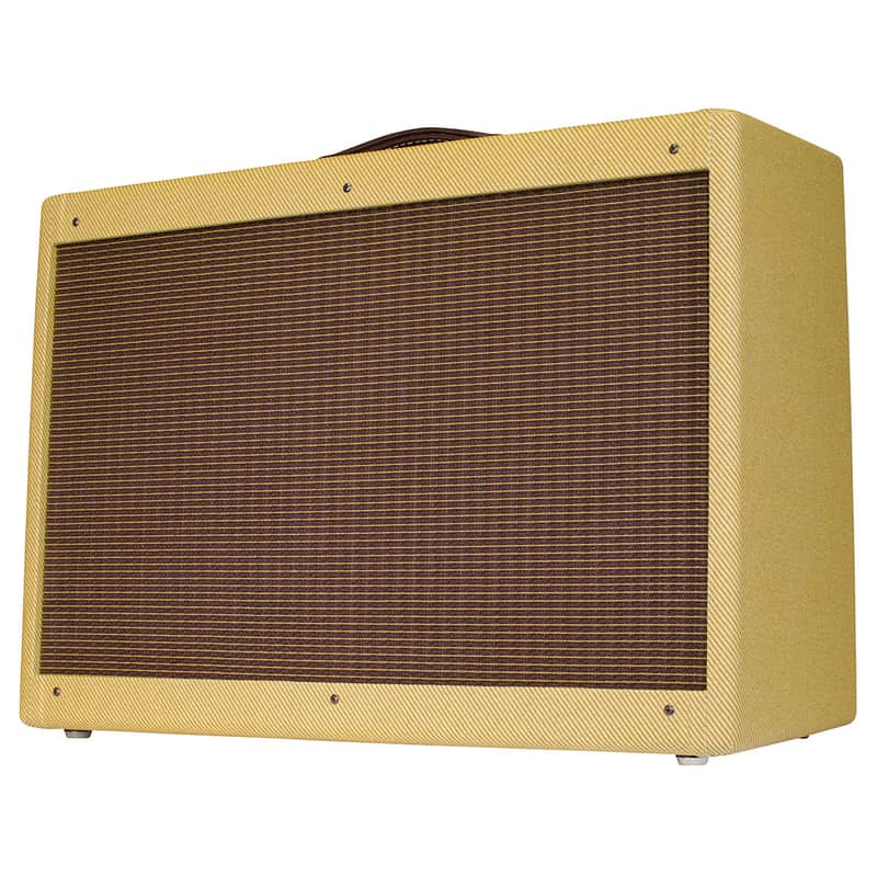 Mojotone Narrow Panel Tweed Twin High Power® Style Guitar Amplifier Combo Speaker Cabinet image 1