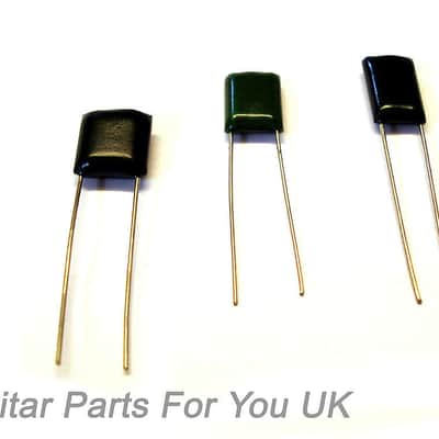 Green Meanie 2 Pack Electric Guitar Tone Capacitors Electric Guitar Tone Upgrade image 3